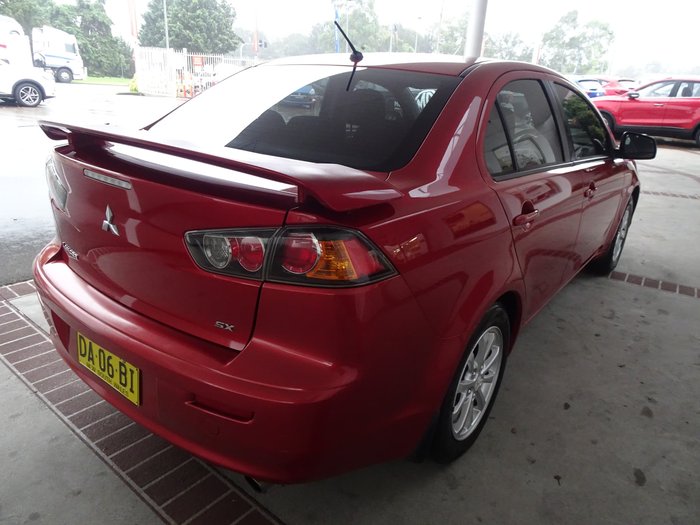 2011 Mitsubishi Lancer SX CJ MY11 Red