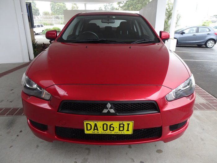 2011 Mitsubishi Lancer SX CJ MY11 Red