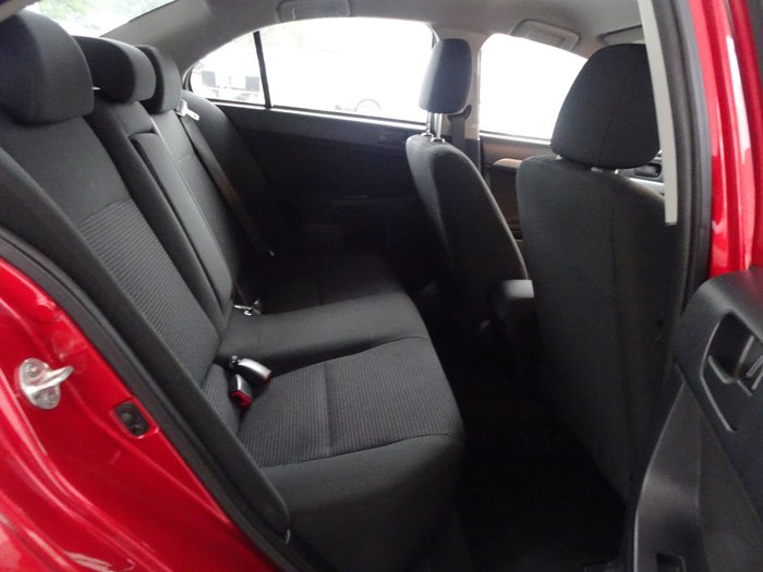 2011 Mitsubishi Lancer SX CJ MY11 Red