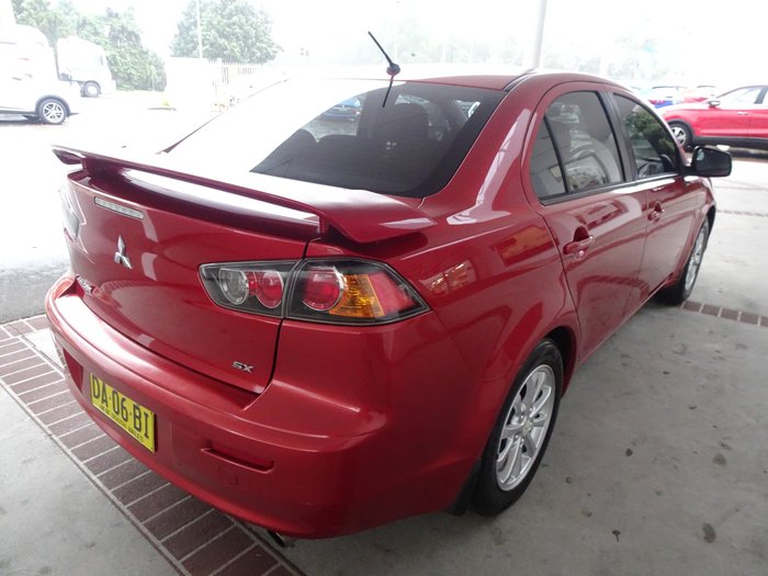 2011 Mitsubishi Lancer SX CJ MY11 Red
