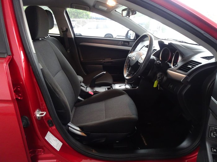 2011 Mitsubishi Lancer SX CJ MY11 Red