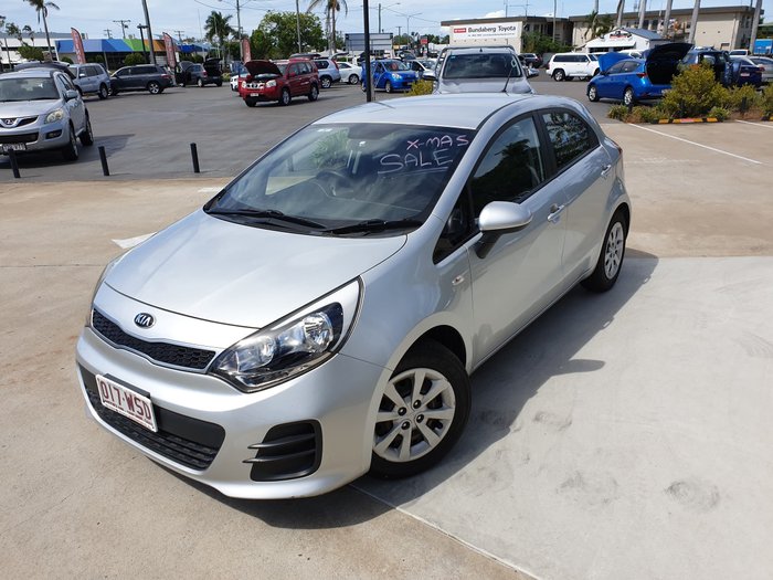 2016 Kia Rio S UB MY16 Bright Silver