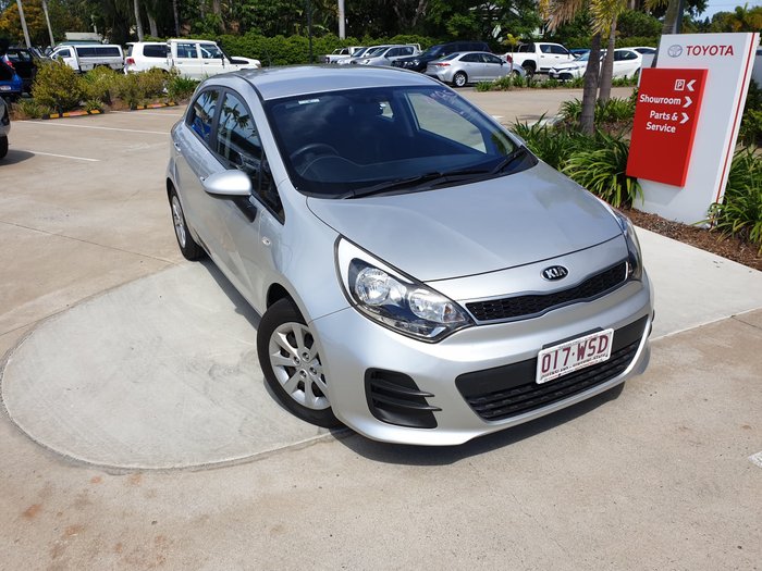 2016 Kia Rio S UB MY16 Bright Silver