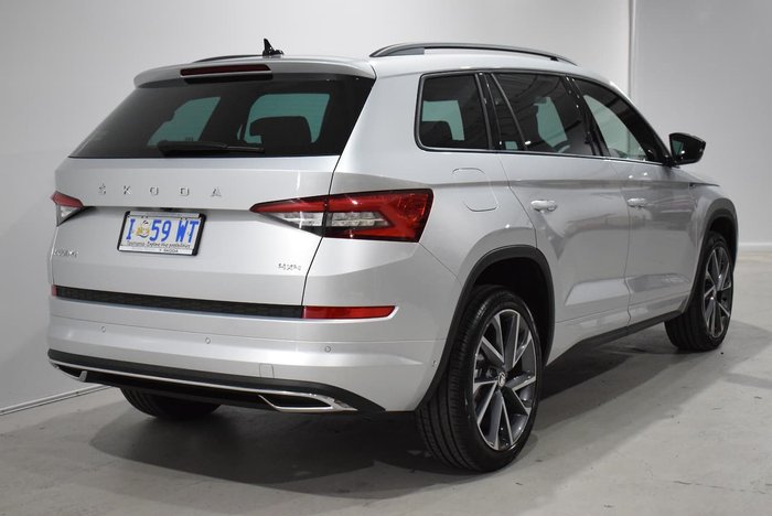 2019 SKODA Kodiaq 132TSI Sportline NS MY20.5 4X4 Brilliant Silver