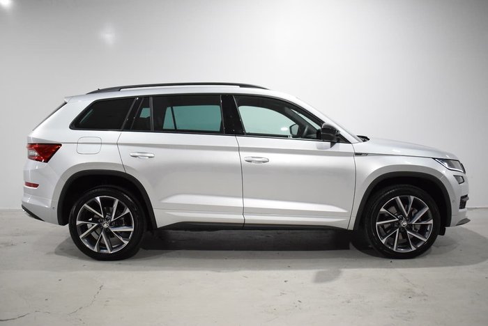 2019 SKODA Kodiaq 132TSI Sportline NS MY20.5 4X4 Brilliant Silver