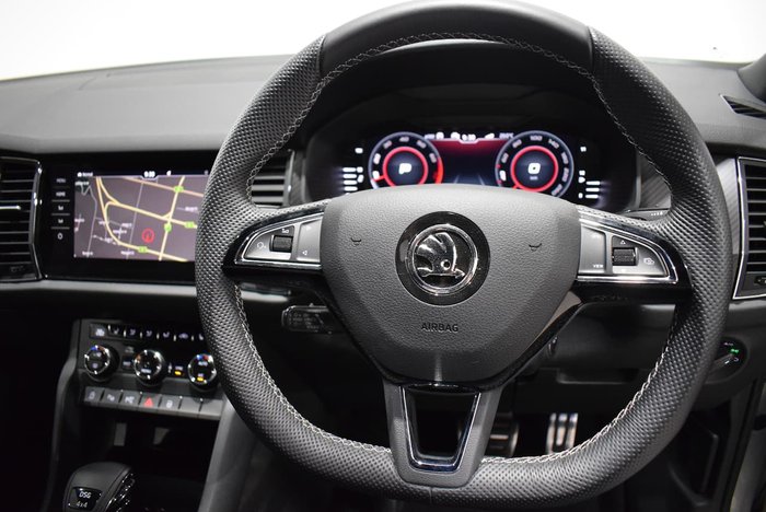 2019 SKODA Kodiaq 132TSI Sportline NS MY20.5 4X4 Brilliant Silver