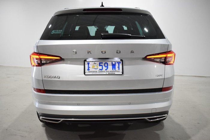 2019 SKODA Kodiaq 132TSI Sportline NS MY20.5 4X4 Brilliant Silver