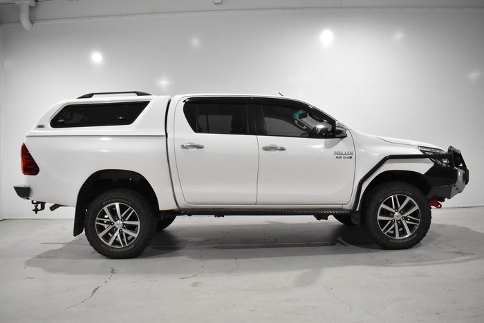 2016 Toyota Hilux SR5 GUN126R 4X4 Dual Range White