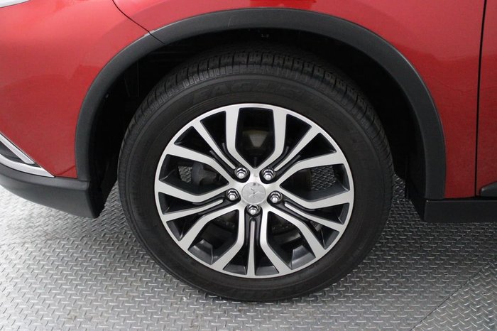 2015 Mitsubishi Outlander Exceed ZK MY16 4X4 On Demand Red