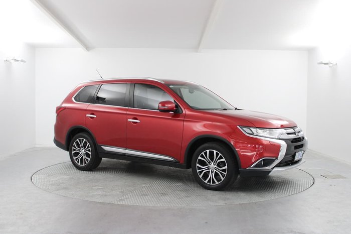 2015 Mitsubishi Outlander Exceed ZK MY16 4X4 On Demand Red