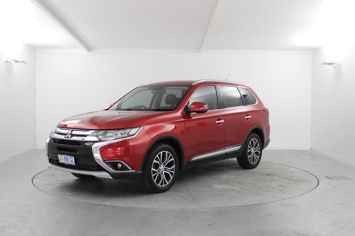 2015 Mitsubishi Outlander Exceed ZK MY16 4X4 On Demand Red
