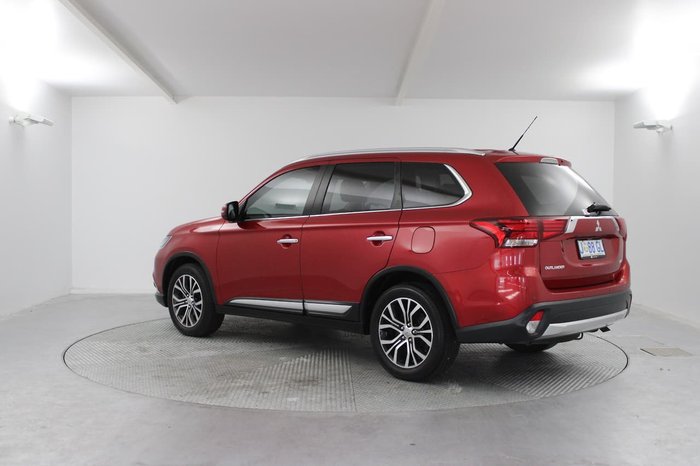 2015 Mitsubishi Outlander Exceed ZK MY16 4X4 On Demand Red