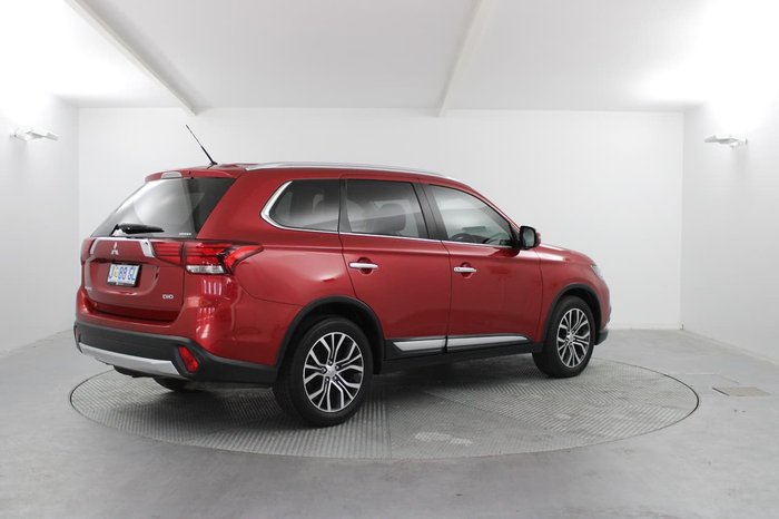 2015 Mitsubishi Outlander Exceed ZK MY16 4X4 On Demand Red