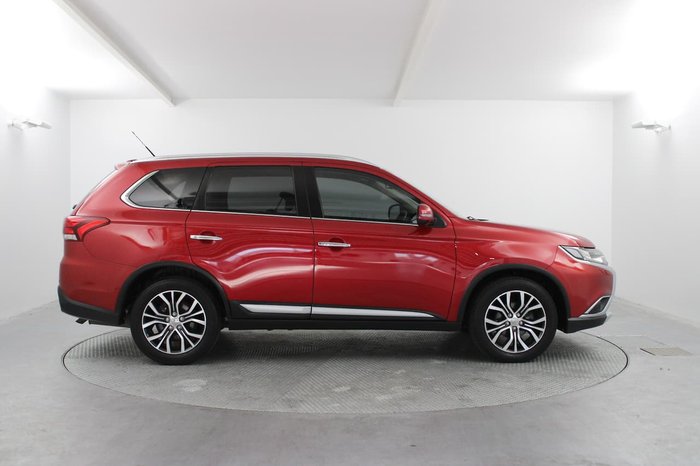2015 Mitsubishi Outlander Exceed ZK MY16 4X4 On Demand Red