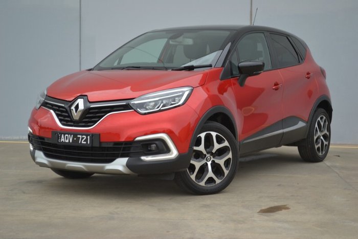 2017 Renault Captur Intens J87 RED WITH BLACK