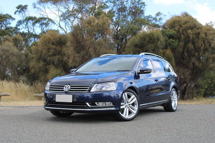 2014 Volkswagen Passat V6 FSI Highline Type 3C MY14.5 Four Wheel Drive Blue