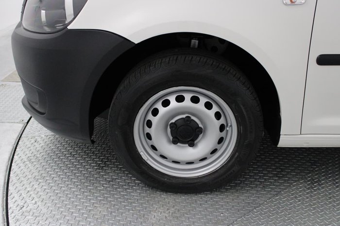 2015 Volkswagen Caddy TSI160 2KN MY15 White