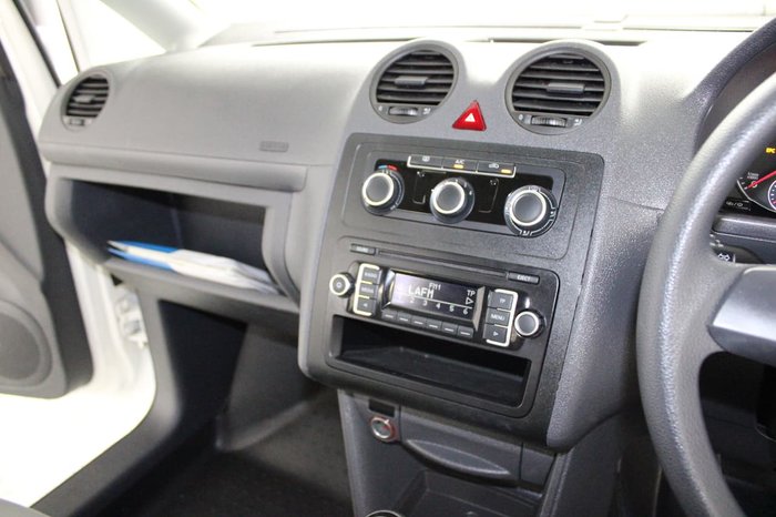 2015 Volkswagen Caddy TSI160 2KN MY15 White