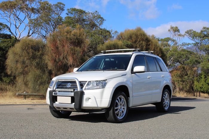 2012 Suzuki Grand Vitara Sport JB MY09 4X4 Dual Range White