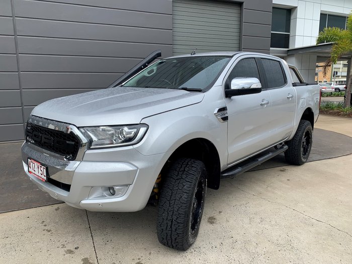 2017 Ford Ranger XLT PX MkII MY18 4X4 Dual Range Ingot Silver