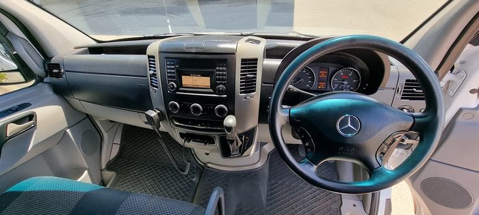 2013 MERCEDES-BENZ SPRINTER 4X4 12 SEAT AUTO BUS WHITE