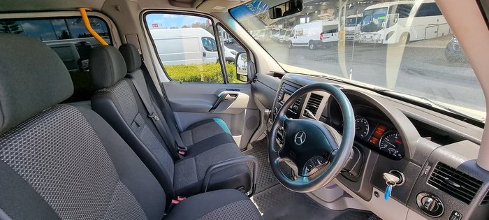 2013 MERCEDES-BENZ SPRINTER 4X4 12 SEAT AUTO BUS WHITE