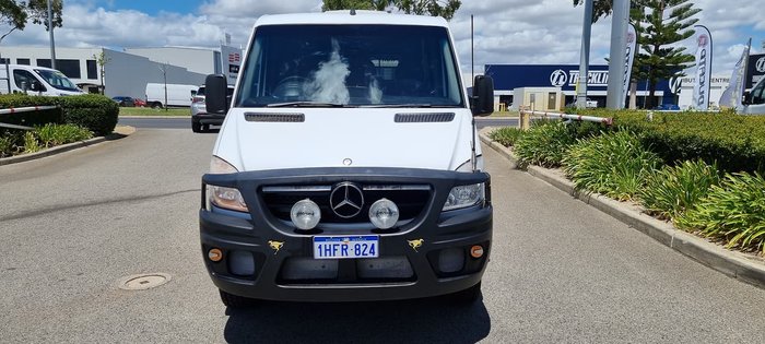 2013 MERCEDES-BENZ SPRINTER 4X4 12 SEAT AUTO BUS WHITE