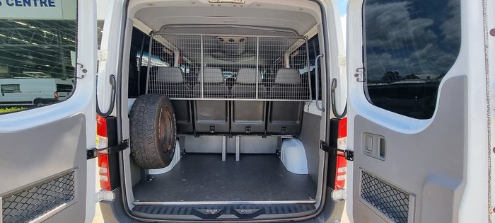 2013 MERCEDES-BENZ SPRINTER 4X4 12 SEAT AUTO BUS WHITE