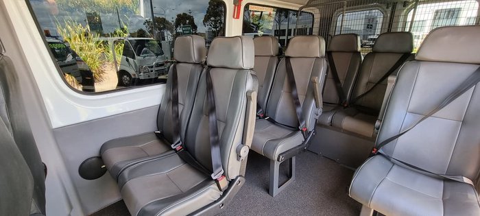 2013 MERCEDES-BENZ SPRINTER 4X4 12 SEAT AUTO BUS WHITE