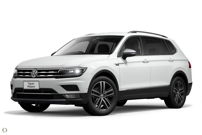 2020 Volkswagen Tiguan 162TSI Highline Allspace 5N MY21 Four Wheel Drive White
