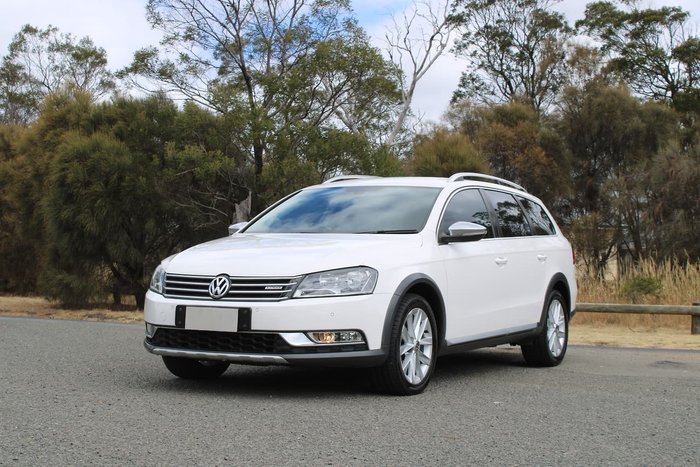 2014 Volkswagen Passat Alltrack Type 3C MY15 Four Wheel Drive White