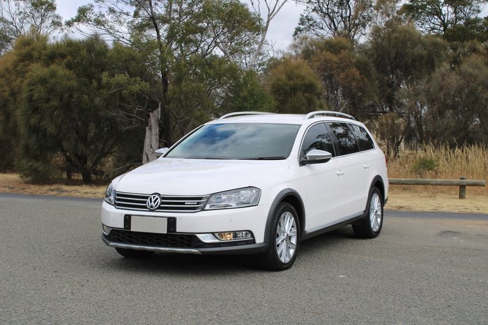 2014 Volkswagen Passat Alltrack Type 3C MY15 Four Wheel Drive White