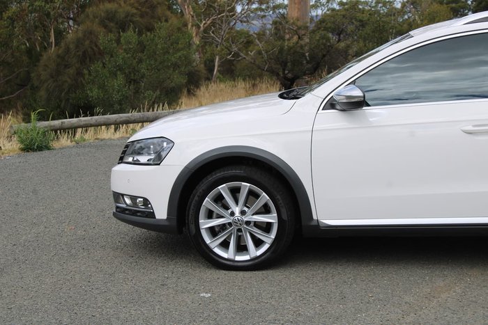 2014 Volkswagen Passat Alltrack Type 3C MY15 Four Wheel Drive White
