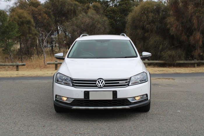 2014 Volkswagen Passat Alltrack Type 3C MY15 Four Wheel Drive White