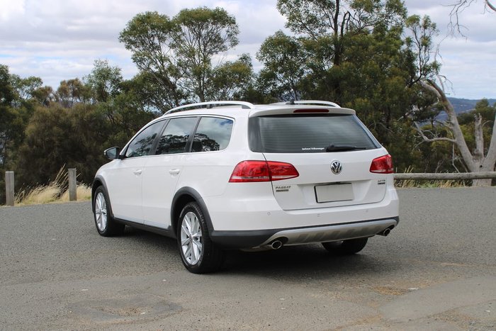2014 Volkswagen Passat Alltrack Type 3C MY15 Four Wheel Drive White