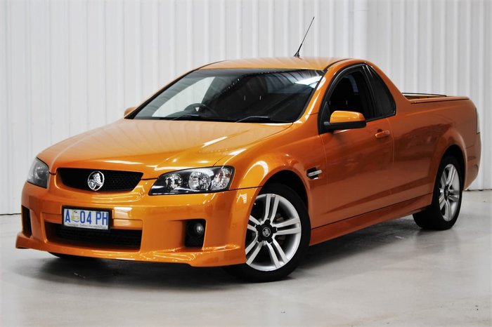 2008 Holden Ute SV6 VE Orange