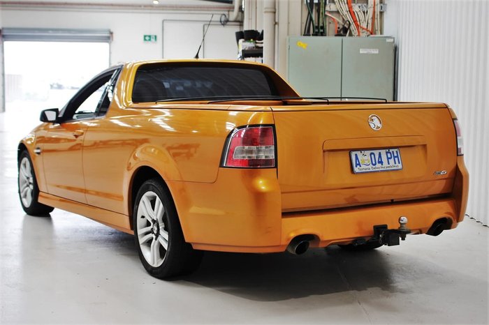 2008 Holden Ute SV6 VE Orange