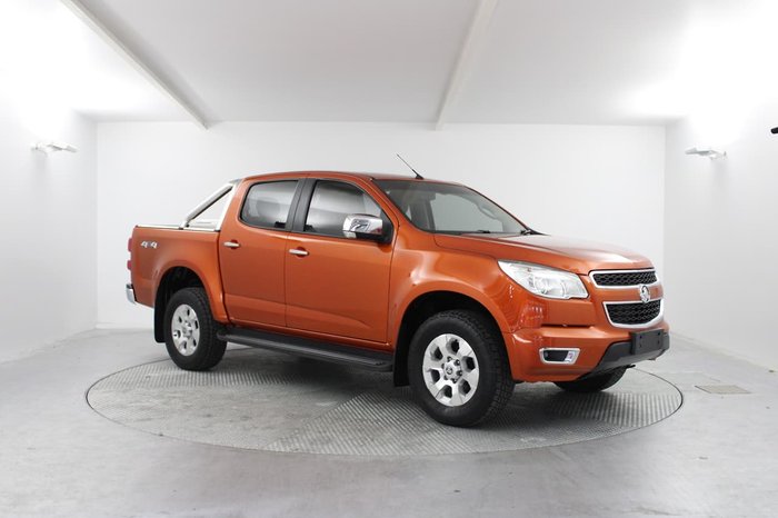 2015 Holden Colorado LTZ RG MY15 4X4 Dual Range Orange