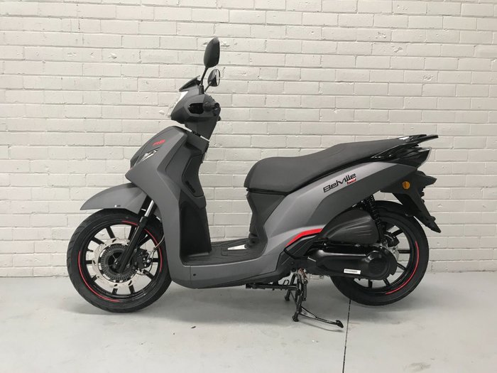 2021 Peugeot 2021 PEUGEOT 200CC BELVILLE 200 RS Scooter Grey