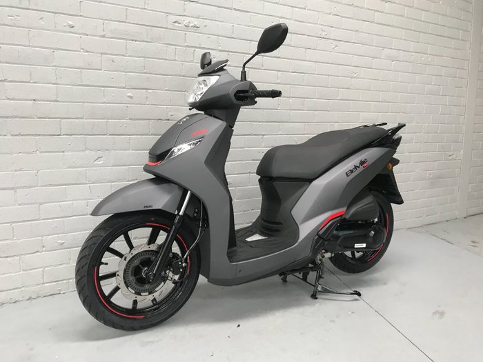 2021 Peugeot 2021 PEUGEOT 200CC BELVILLE 200 RS Scooter Grey