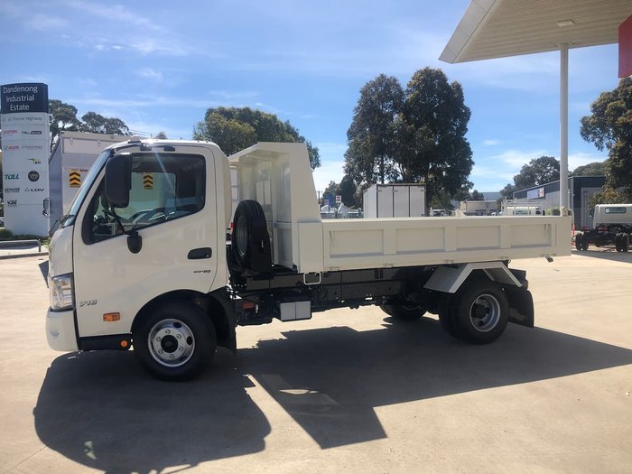 2021 HINO 300 SERIES 716 White