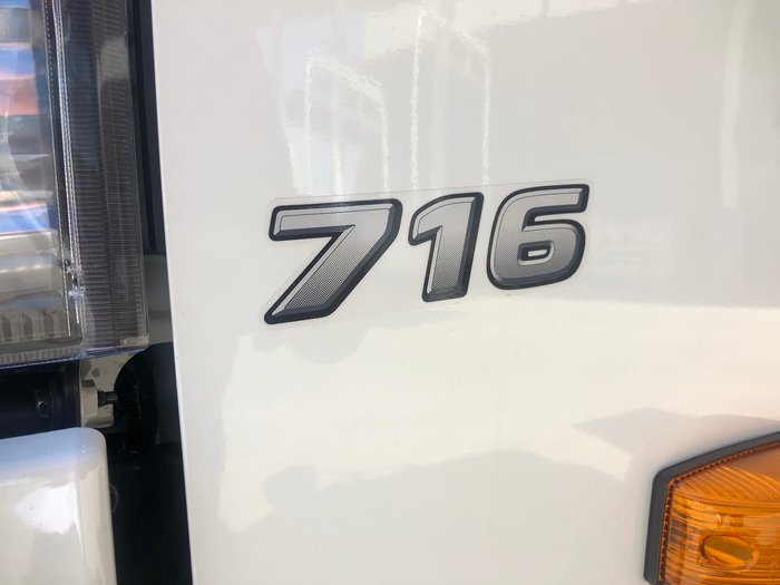 2021 HINO 300 SERIES 716 White