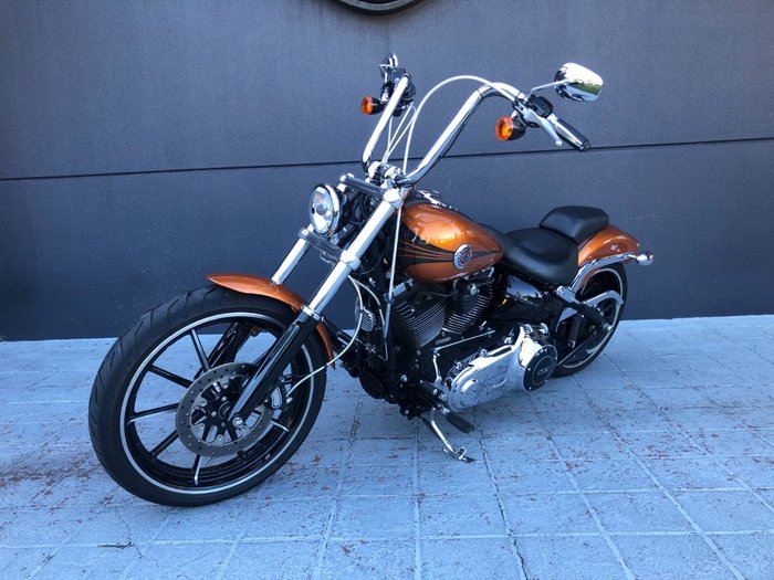 2014 Harley-davidson FXSB SOFTAIL BREAKOUT Orange