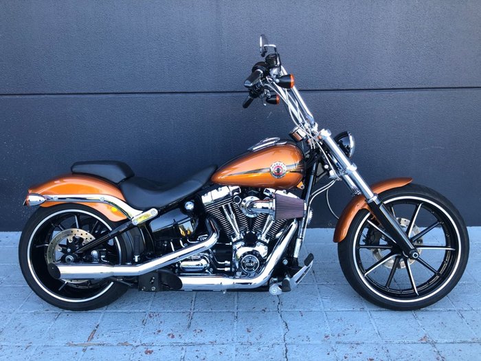 2014 Harley-davidson FXSB SOFTAIL BREAKOUT Orange