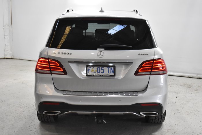 2017 Mercedes-Benz GLE-Class GLE350 d W166 Four Wheel Drive Iridium Silver