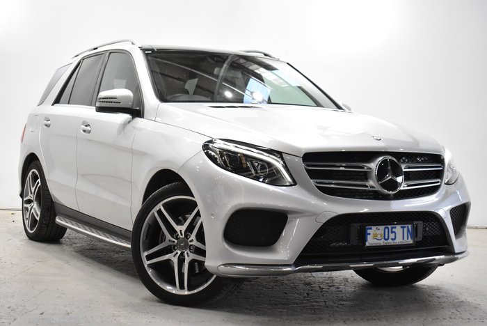 2017 Mercedes-Benz GLE-Class GLE350 d W166 Four Wheel Drive Iridium Silver