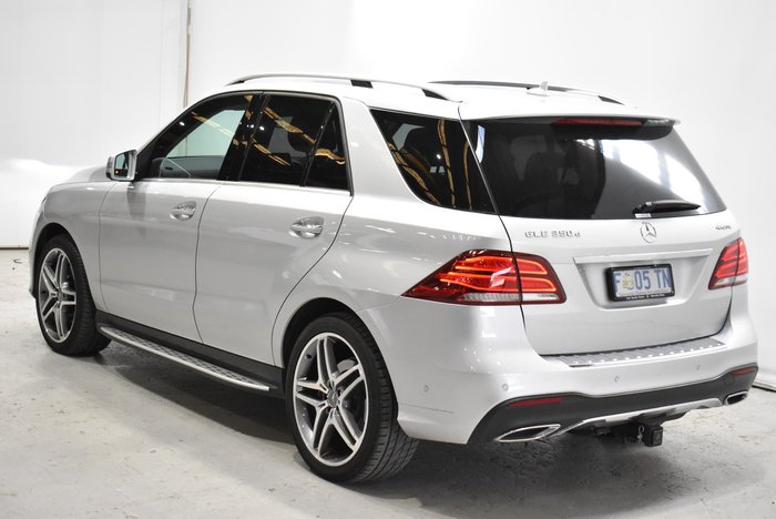 2017 Mercedes-Benz GLE-Class GLE350 d W166 Four Wheel Drive Iridium Silver