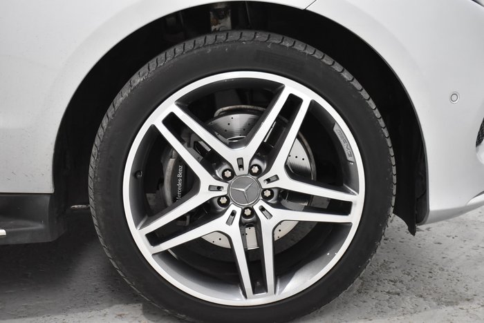 2017 Mercedes-Benz GLE-Class GLE350 d W166 Four Wheel Drive Iridium Silver