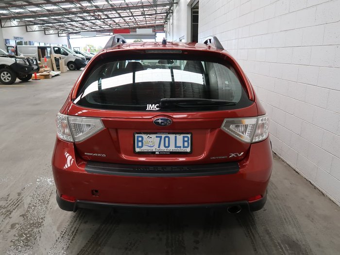 2010 Subaru Impreza XV G3 MY11 Four Wheel Drive Red