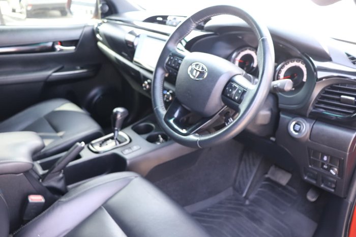 2018 Toyota Hilux Rugged X GUN126R 4X4 Dual Range Orange